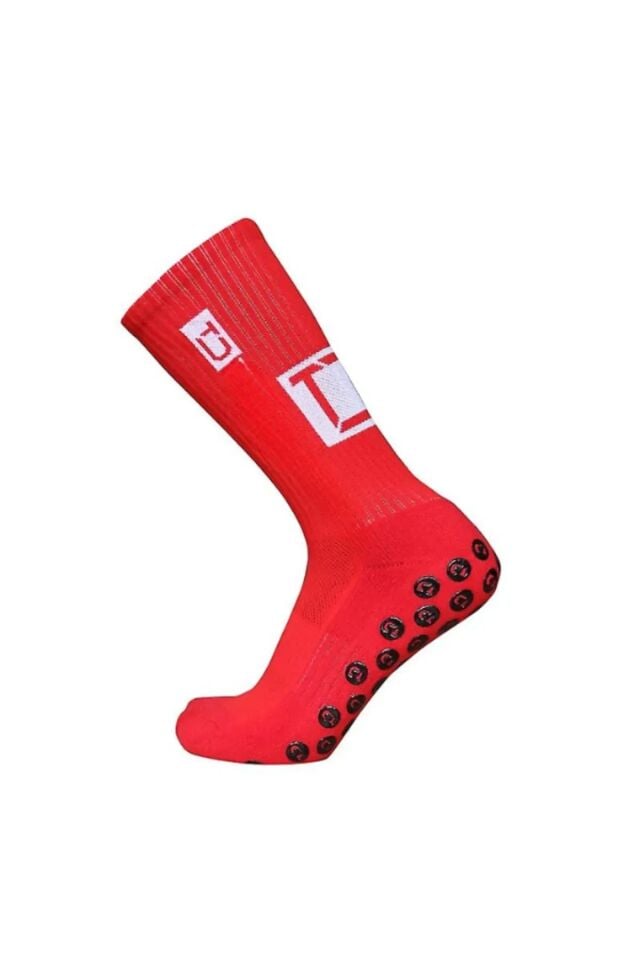 Unisex Anti Slip Socks Kaymaz Silikon Havlu Taban Dikişsiz Maç Pro Sporcu Çorabı