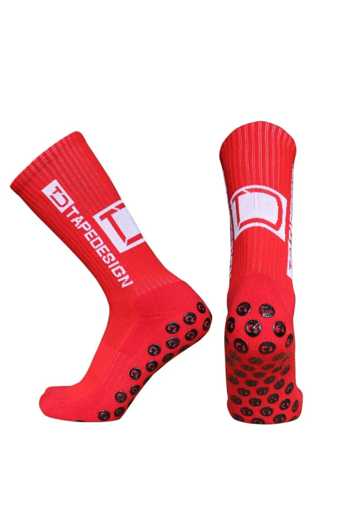Unisex Anti Slip Socks Kaymaz Silikon Havlu Taban Dikişsiz Maç Pro Sporcu Çorabı