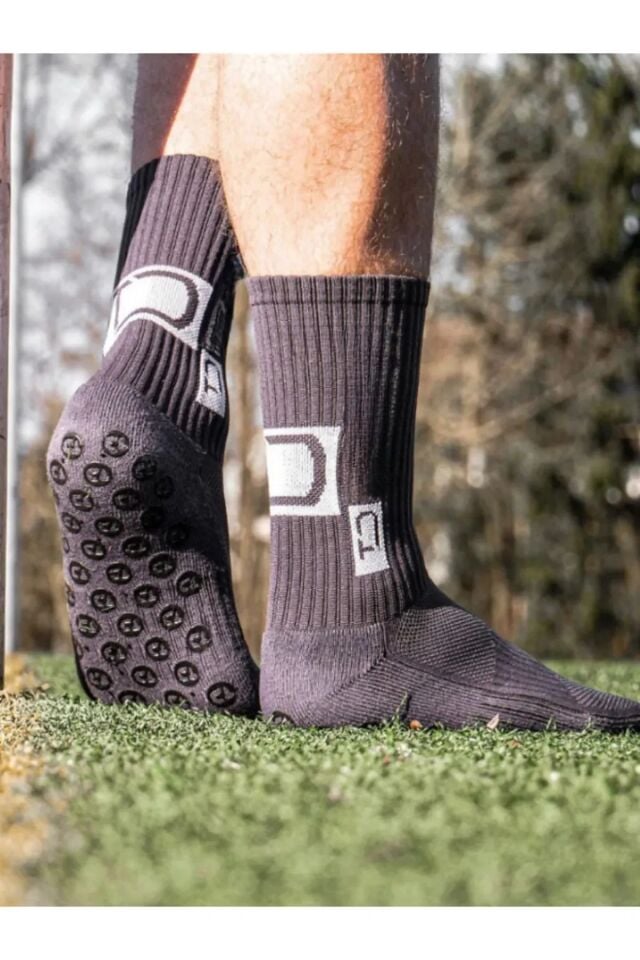 Unisex Anti Slip Socks Kaymaz Silikon Havlu Taban Dikişsiz Maç Pro Sporcu Çorabı