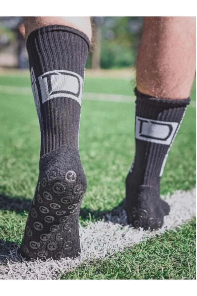 Unisex Anti Slip Socks Kaymaz Silikon Havlu Taban Dikişsiz Maç Pro Sporcu Çorabı