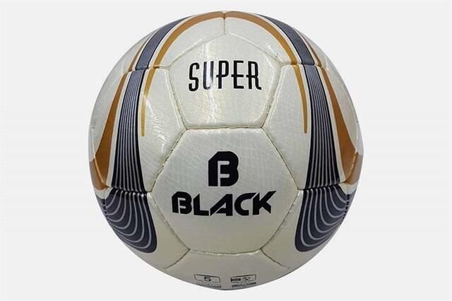 Black Super El Dikişli Futbol Topu - 5 Numara