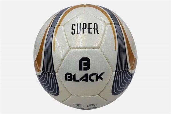 Black Super El Dikişli Futbol Topu - 5 Numara