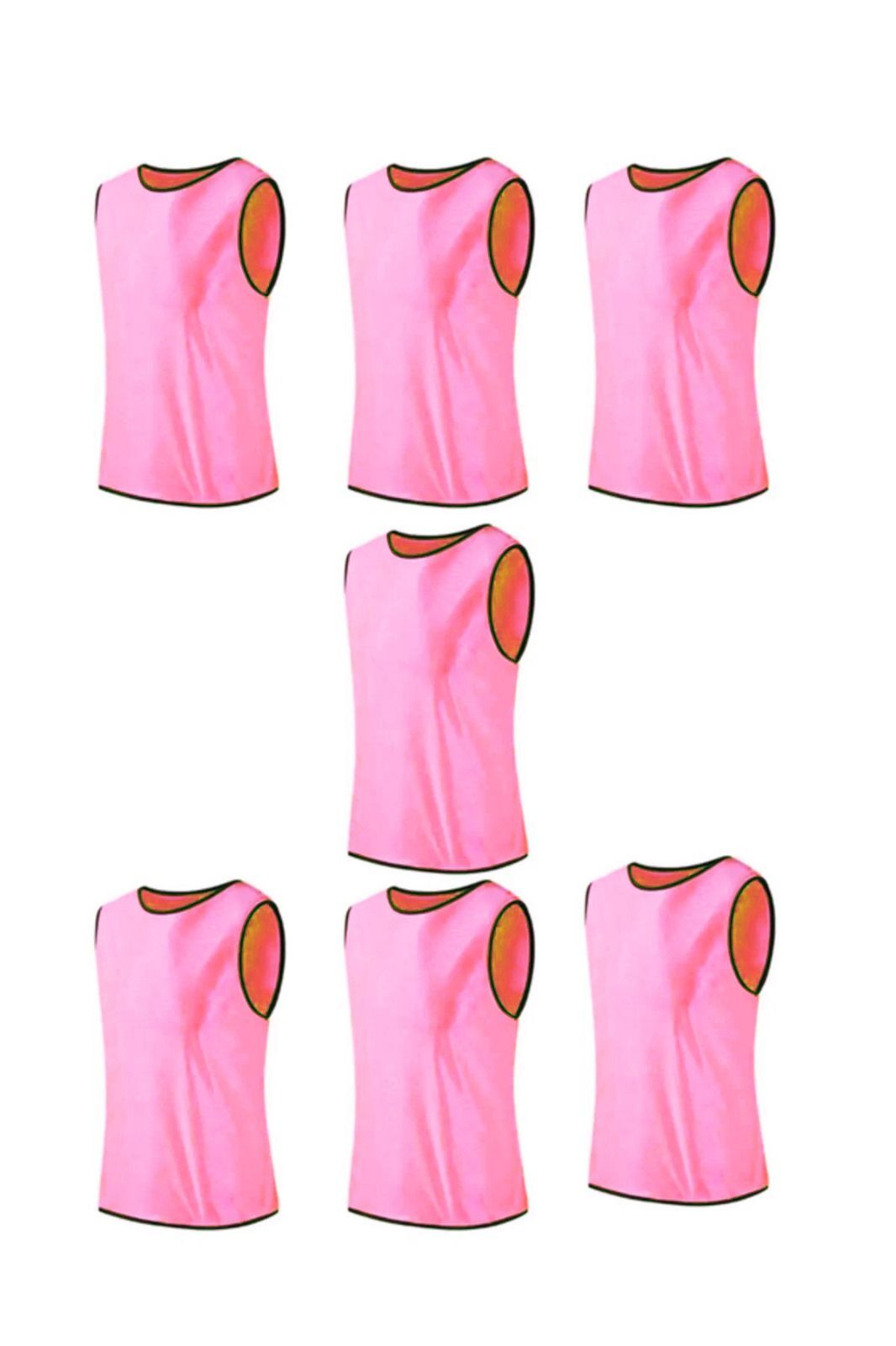 7 Adet Antrenman Yeleği Halı Saha Maç Yeleği L/XL