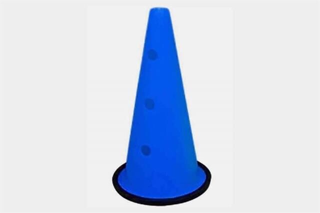 Bayspor 40 cm Delikli Kauçuk Tabanlı Antrenman Hunisi