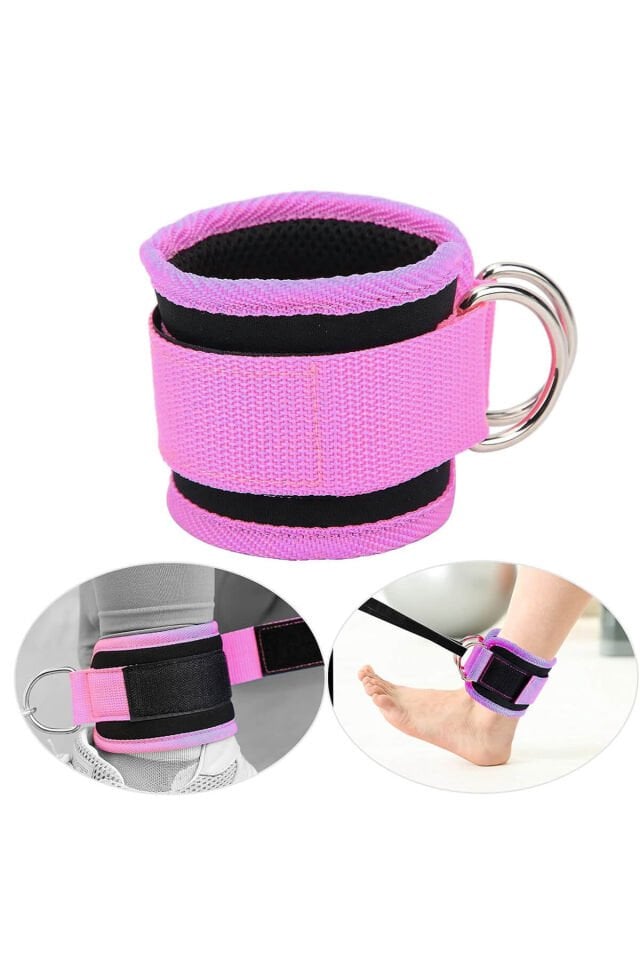Ayak Kayışı Ankle Strap Bilek Kayışı Ayak Kayışı Fitness Çekiş Aparatı Direnç Ayak Çekme Aparatı