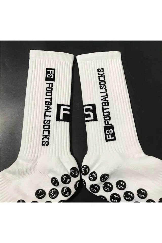 Kaydırmaz Futbol Çorabı 3 Çift – Anti Slip Silikon Taban Spor Çorap 36-44 Numara