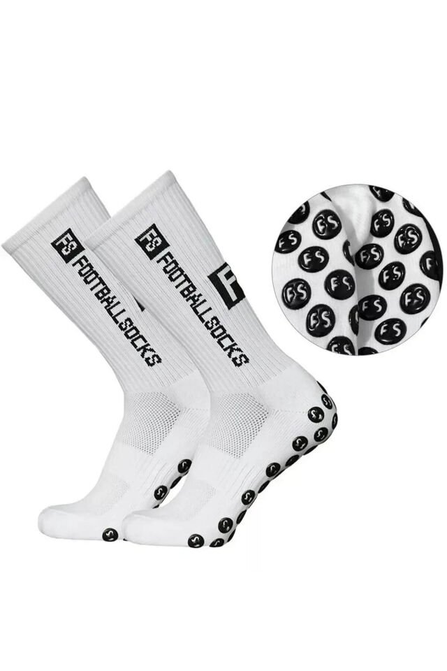 Kaydırmaz Futbol Çorabı 3 Çift – Anti Slip Silikon Taban Spor Çorap 36-44 Numara