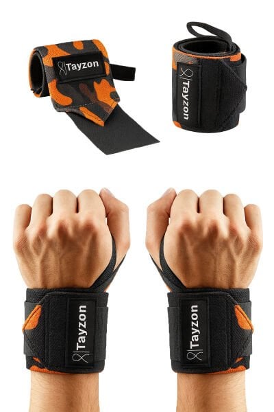 Wrist Wraps Fitness Ağırlık Bilekliği – Crossfit Bilekliği, Halter ve Bench Press Bileklik Desteği