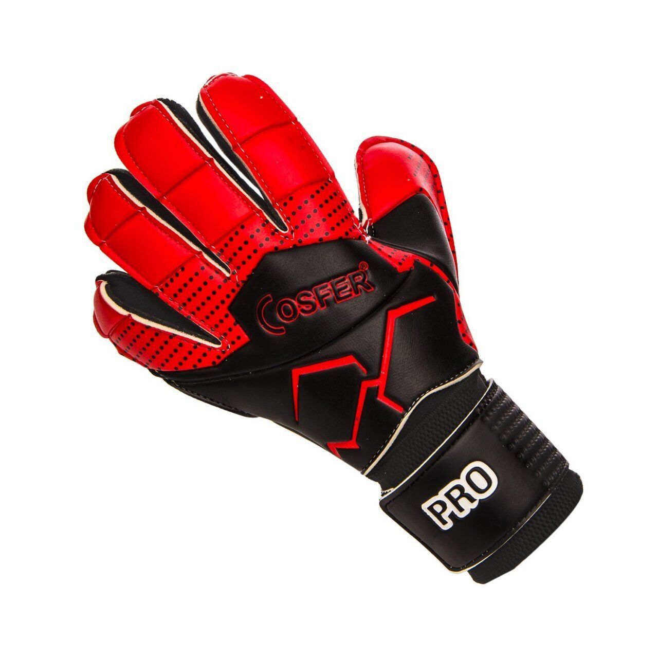 Cosfer CSFPRO10K Kaleci Eldiveni Pro 10 - Kırmızı