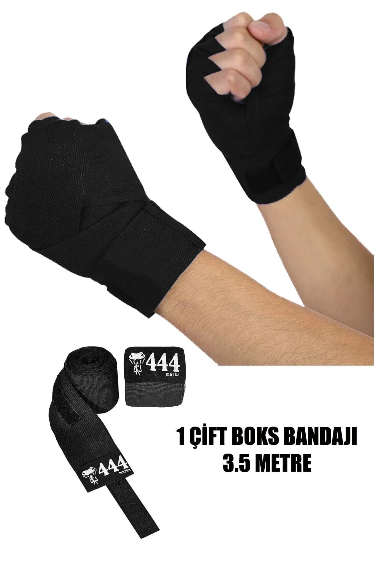 Boks Kickbox Muay Thai Sanda El Bandajı 3,5 Metre X 2 Adet Çift Boks Bandajı Sargı Bandaj