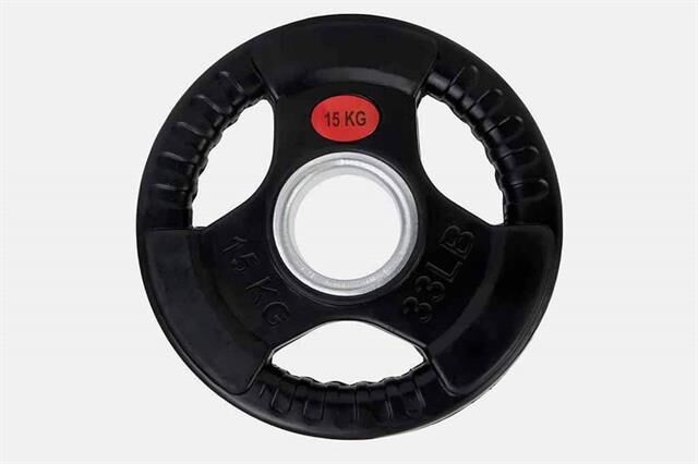 Kauçuk Kaplı Olimpik Plaka 15 KG