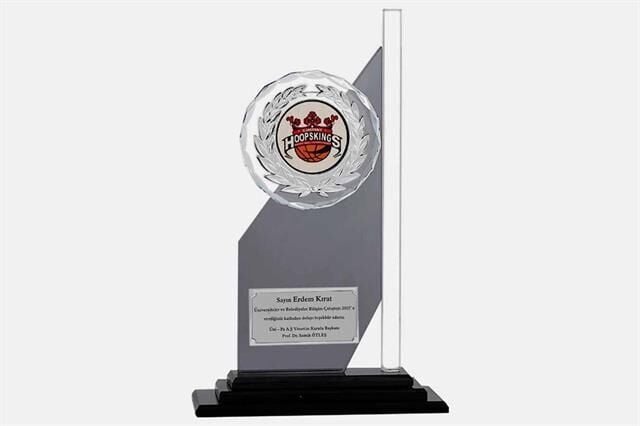 M49 Kristal Plaket 26 cm