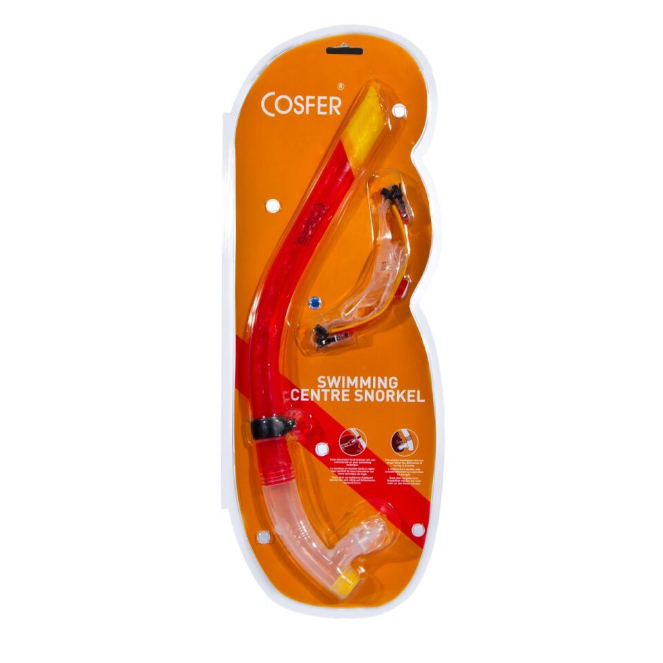 Cosfer CSFS15P (Pembe) Silikon Yetişkin Eğitim Şnorkel