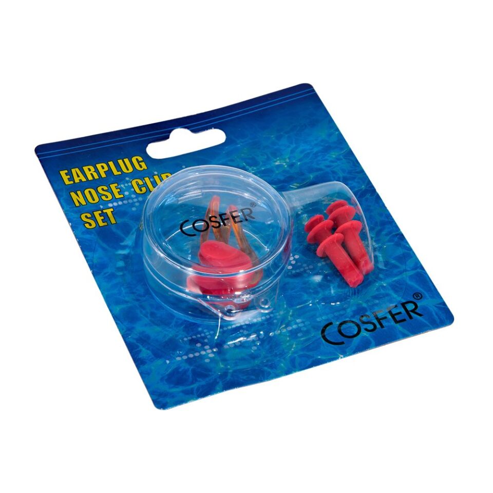 Cosfer CSFACT (Turuncu) Silikon Kulak ve Burun Tıkacı