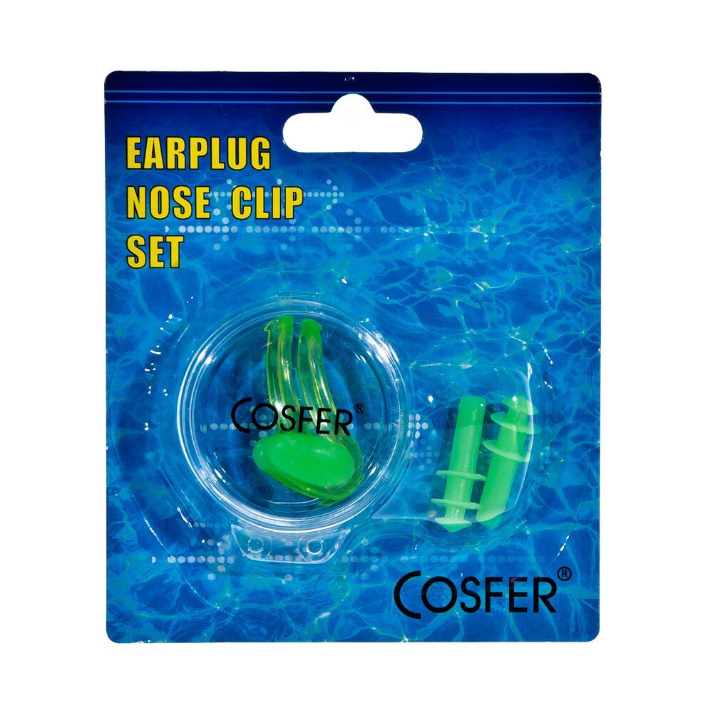 Cosfer CSFACY (Yeşil) Silikon Kulak ve Burun Tıkacı