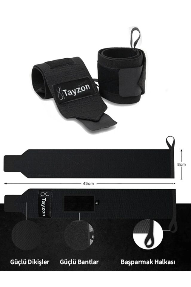 Profesyonel Fitness Bilekliği Fitness Crossfit Ağırlık Bilekliği Wrist Wraps Ağırlık Kaldırma Kayışı