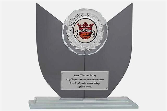 M67 Kristal Plaket 22 cm