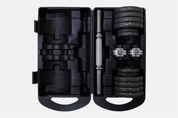 Helix H-GPS15 Çantalı Gri Plaka Set - 15 KG