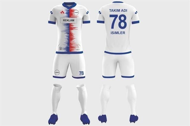 ZFD001 Dijital Futbol Forma Takımı Yağmur Desen - Bisiklet Yaka
