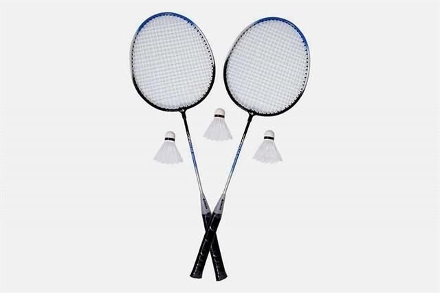 Delta RSB947 Çiftli Tam Kılıf Badminton Raket Seti