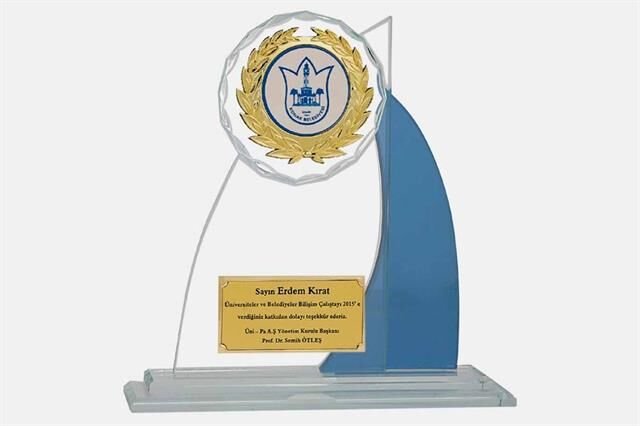 Bayspor M95 Kristal Plaket 23 cm