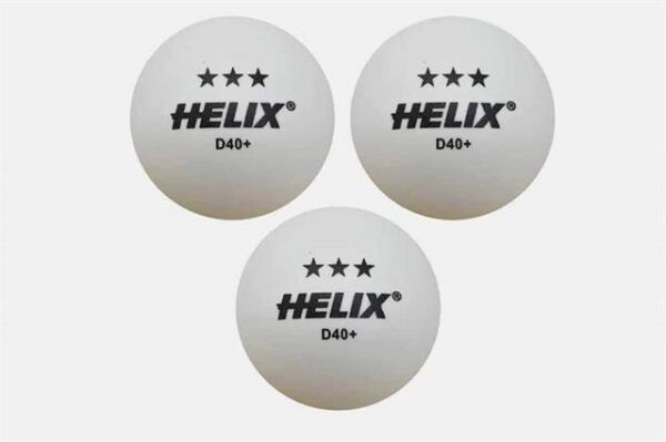 Helix 100'lü D40+ 3 Yıldız Masa Tenisi Topu