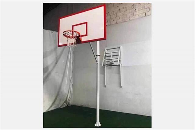 BT1201 Bayspor 105x180cm Fiber Panya Tek Direk Basketbol Potası