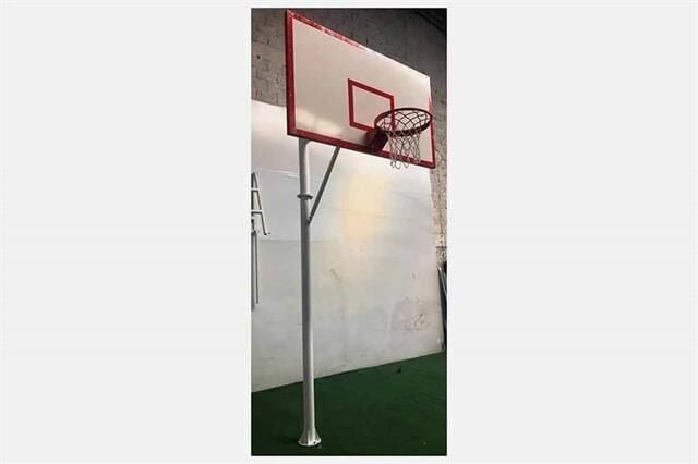 105x180cm Fiber Panya Tek Direk Basketbol Potası