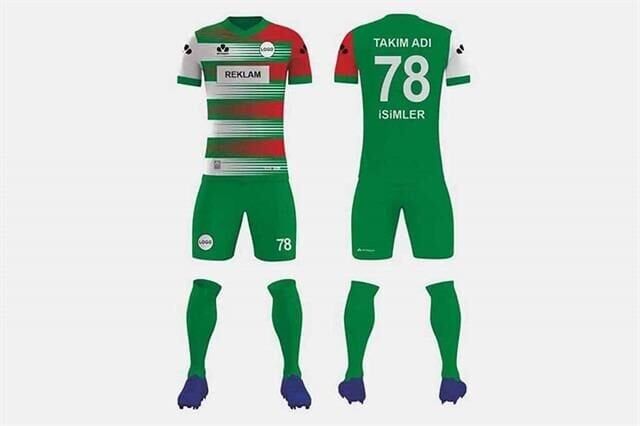 ZFD005 Dijital Futbol Forma Takımı Micro İnterlok - Bisiklet Yaka