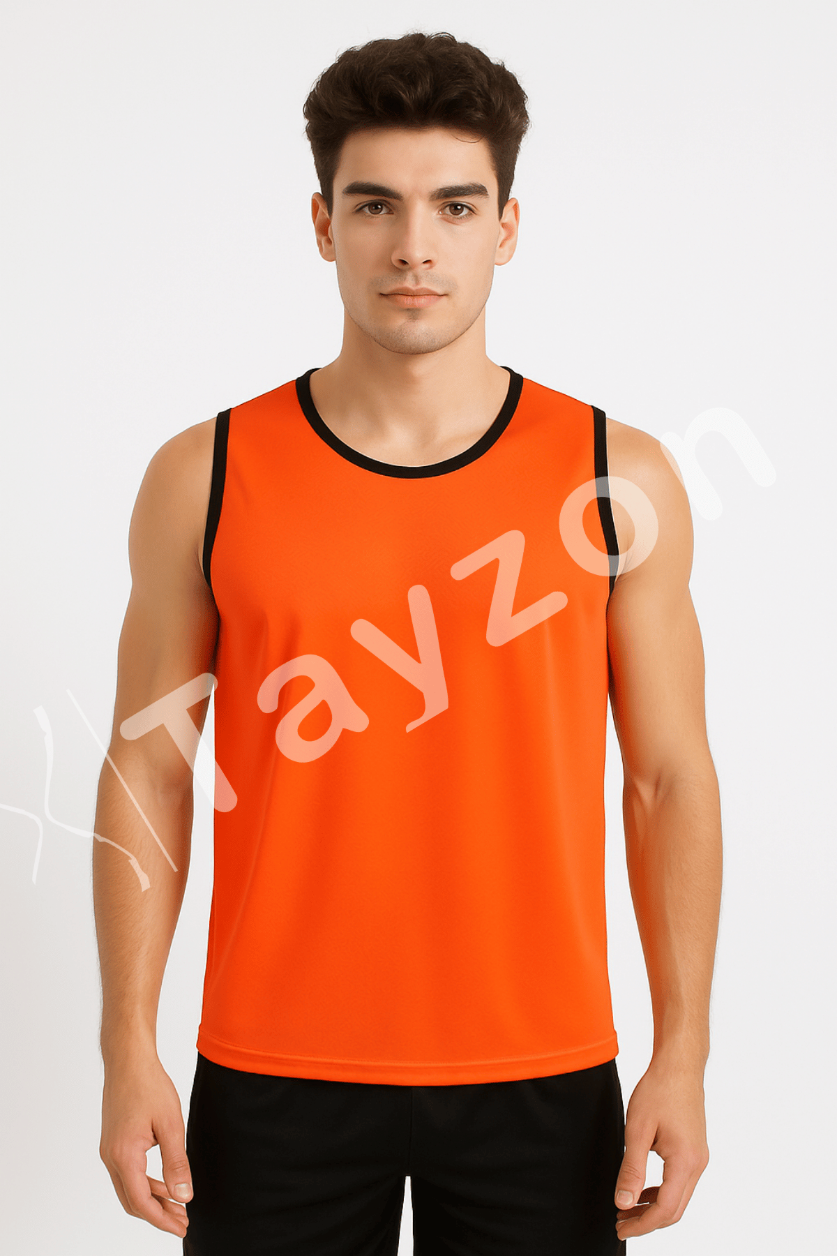 Turuncu Antrenman Yeleği – Spor Eğitim Yeleği-L/XL Beden