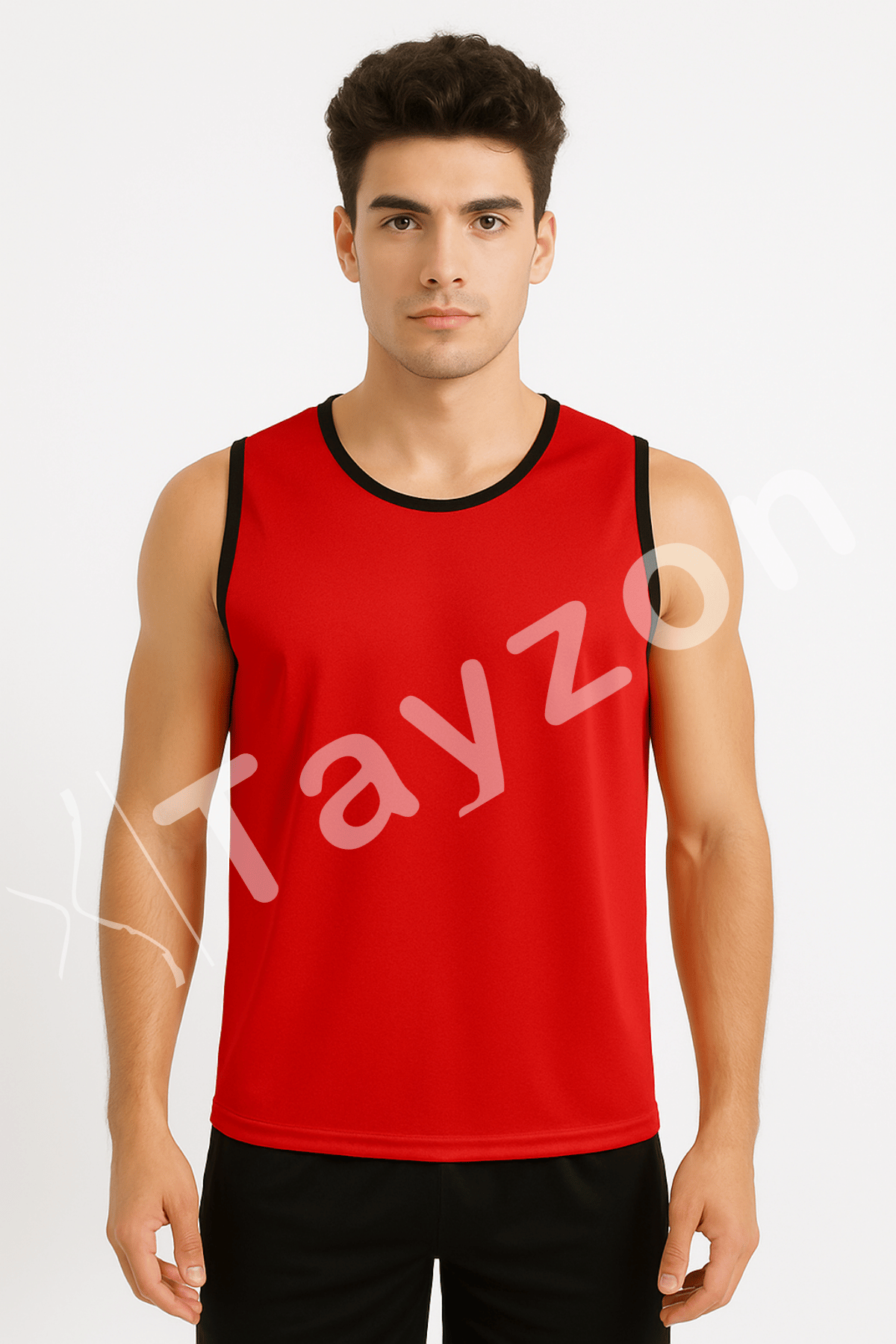 Kırmızı Antrenman Yeleği – Spor Eğitim Yeleği-L/XL Beden