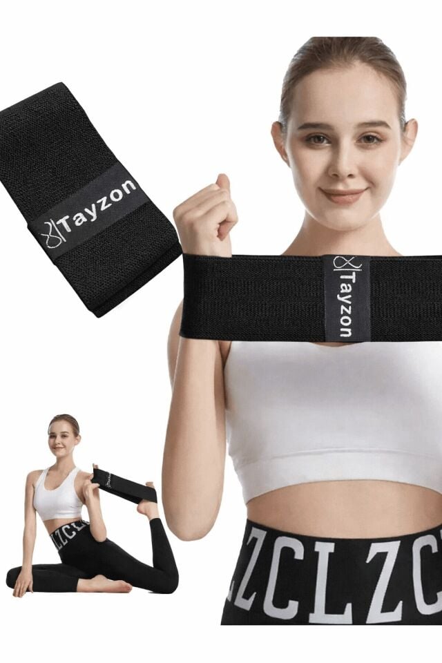 Dayanıklı Loop Band Sert Direnç Lastiği Pilates Lastiği Yoga Band Fitness Lastiği Squat Lastiği