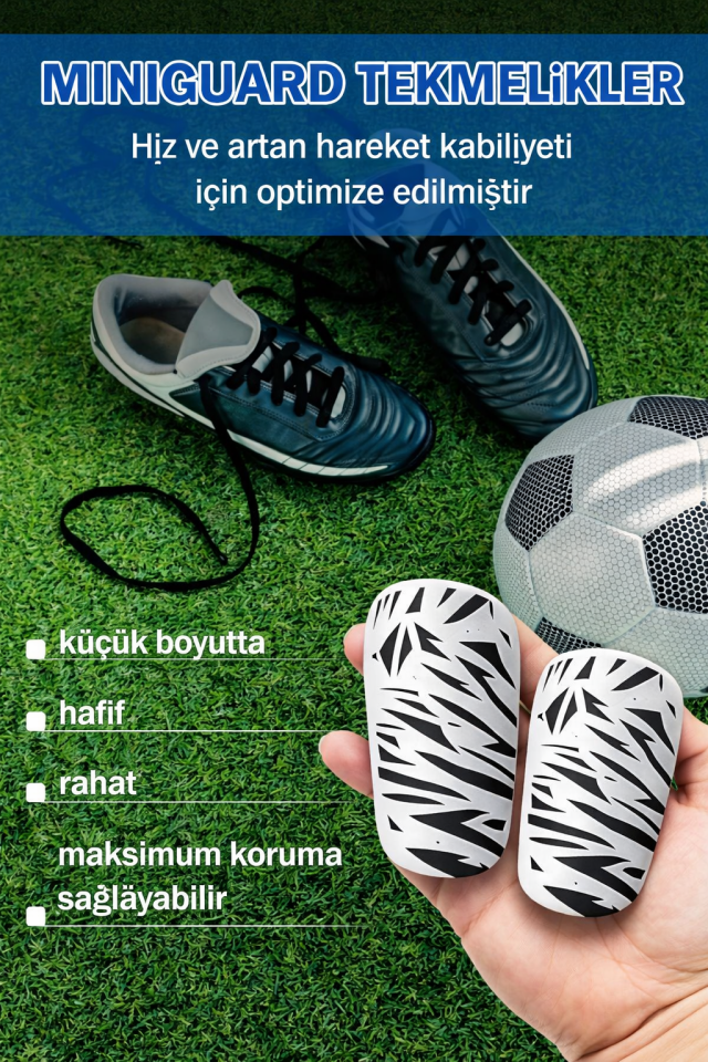 ​Profesyonel Mini Futbol Tekmeliği – Tekmelik Tutucu Hediyeli | Çocuk & Yetişkin Uyumlu