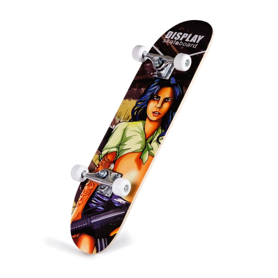 Cosfer CSF3108-KDN Kadın Desenli Silikon Kaykay