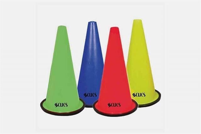 45 cm Kauçuk Tabanlı Antrenman Hunisi Kırmızı