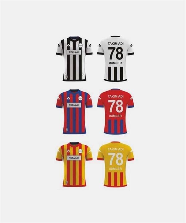 ZFD011 Dijital Futbol Forma Takımı Micro İnterlok - V Yaka