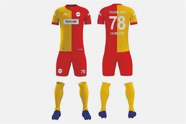 ZFD012 Dijital Futbol Forma Takımı Micro İnterlok - Bisiklet Yaka
