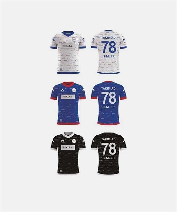 ZFD014 Dijital Futbol Forma Takımı Micro İnterlok - V Yaka