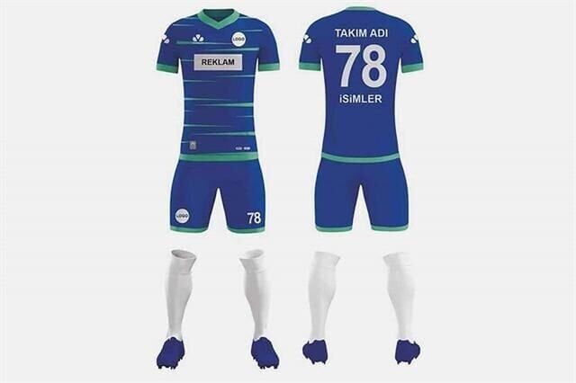 ZFD015 Dijital Futbol Forma Takımı Micro İnterlok - Bisiklet Yaka