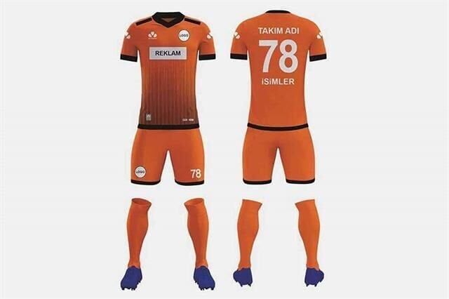 ZFD018 Dijital Futbol Forma Takımı Micro İnterlok - V Yaka
