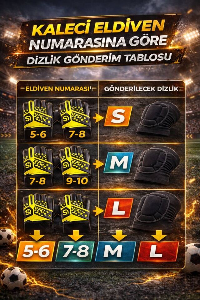 4’lü Kaleci Seti Kaleci Eldiveni Uzun Çorap Mini Tekmelik Darbe Emici Dizlik Futbol Kaleci Koruma Ekipmanları 8 - Beyaz