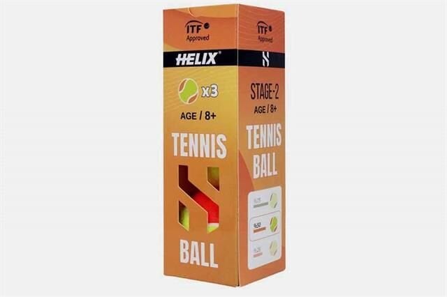 Helix 8+ Yaş ITF Onaylı Tenis Topu