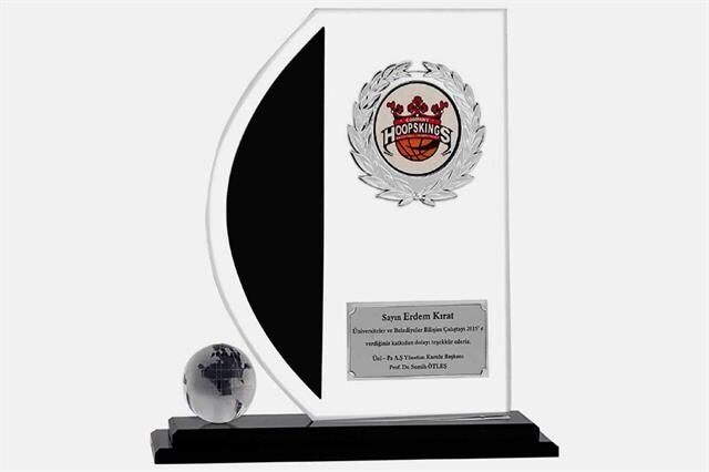 M173 Kristal Plaket 23 cm