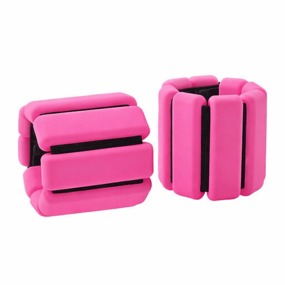 Pro Seri El Ayak Ayarlanabilir Silikon Ağırlık Bileklikleri 2 x 0,500 kg