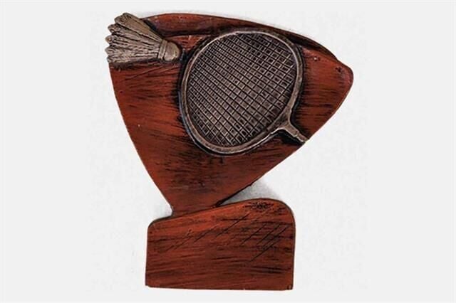 5040 Badminton Figürlü Kupa