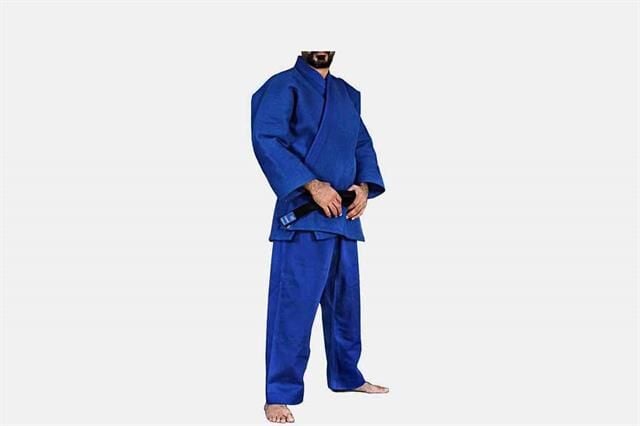 JA061Mavi Profesyonel Judo Aikido Elbisesi