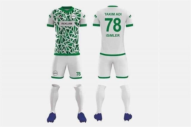 ZFD029 Dijital Futbol Forma Takımı Micro İnterlok - Bisiklet Yaka