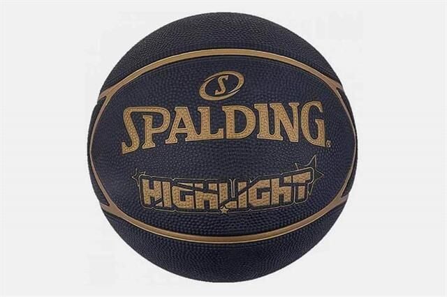 Basketbol Topu 2021 Highlight Black Gold Size:7 Basketbol Topu 2021 Highlight Black Gold Size:7