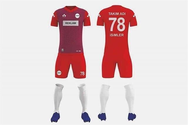 ZFD034 Dijital Futbol Forma Takımı Micro İnterlok - V Yaka