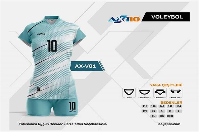 Axi10 AXV-01 Dijital Voleybol Forması